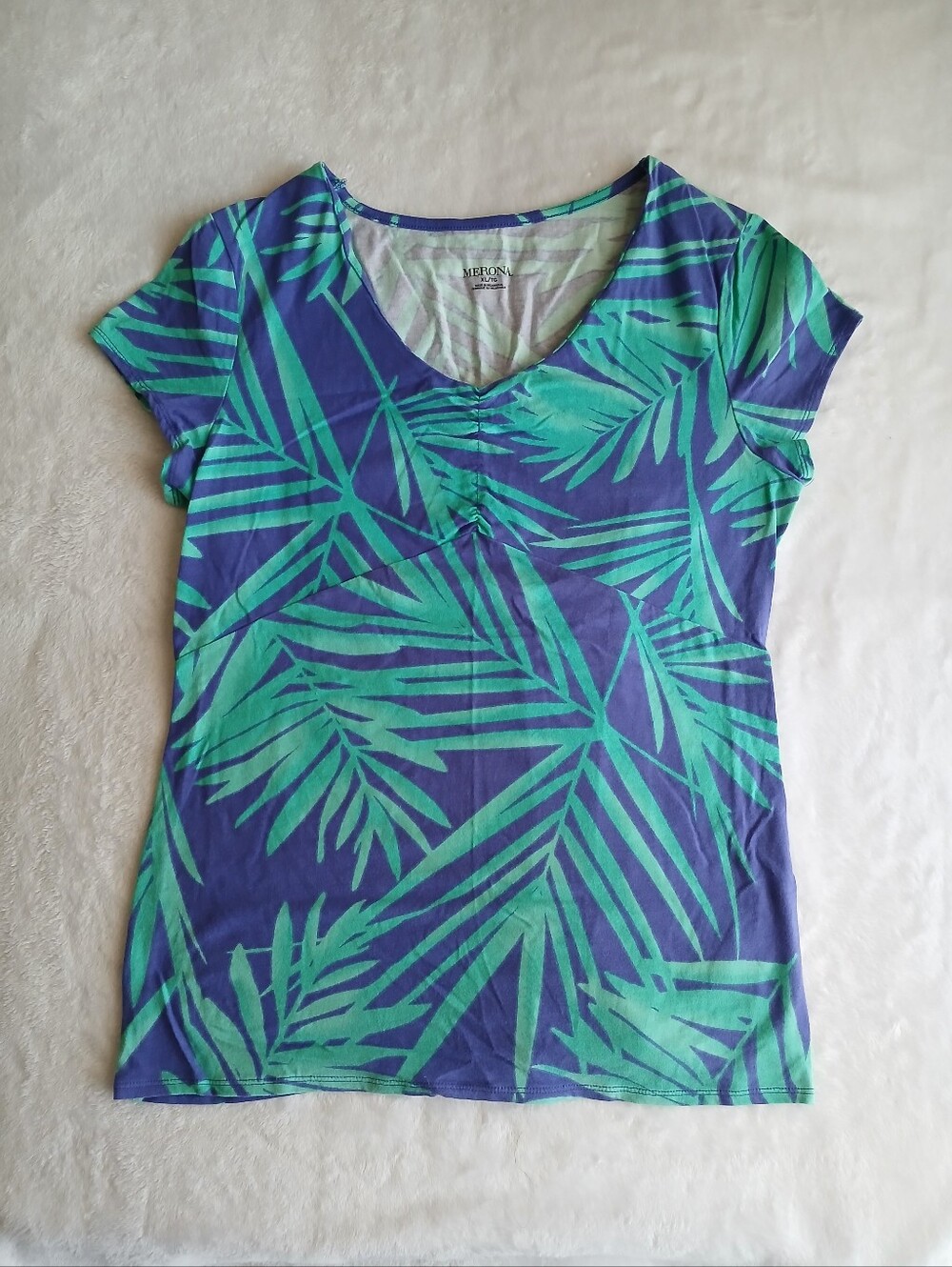 Merona Tropical Top Size XL